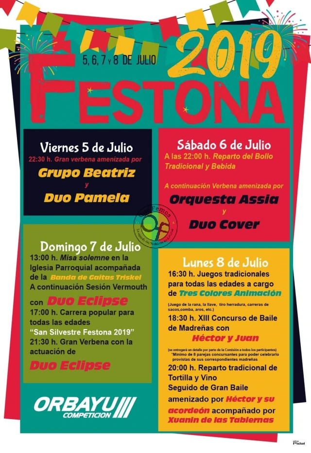La Festona 2019 en La Espina