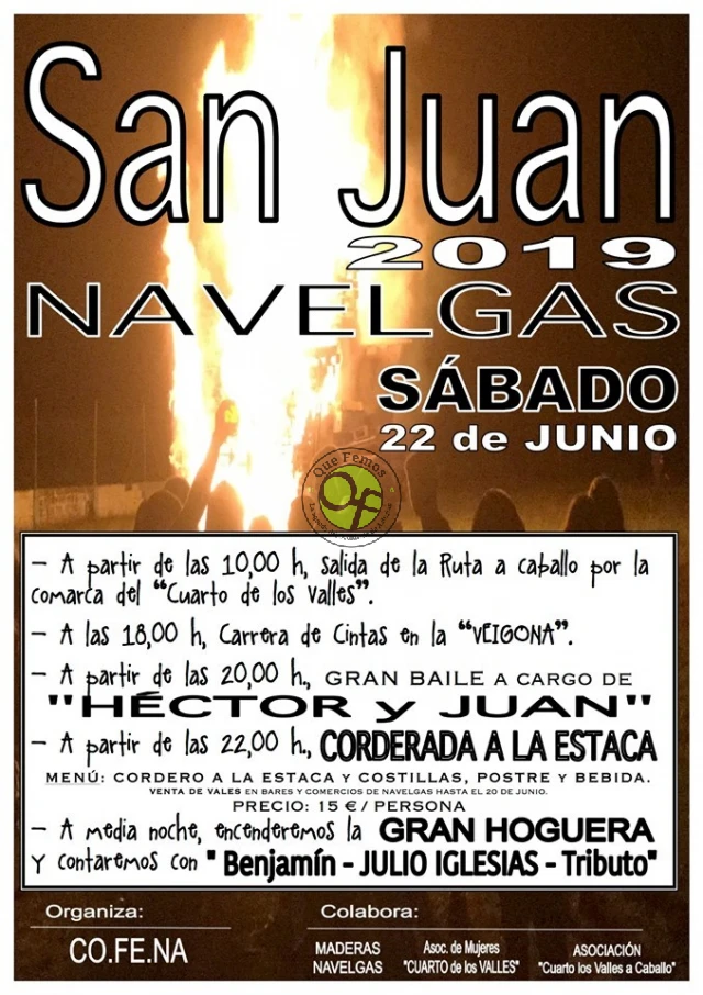 Fiesta de San Juan 2019 en Navelgas