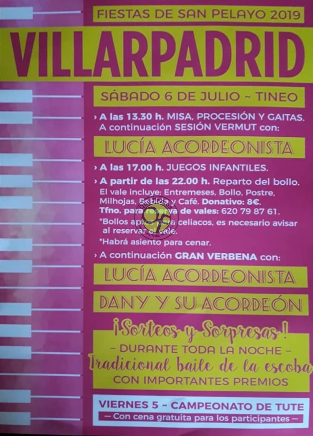 Fiestas de San Pelayo 2019 en Villarpadrid