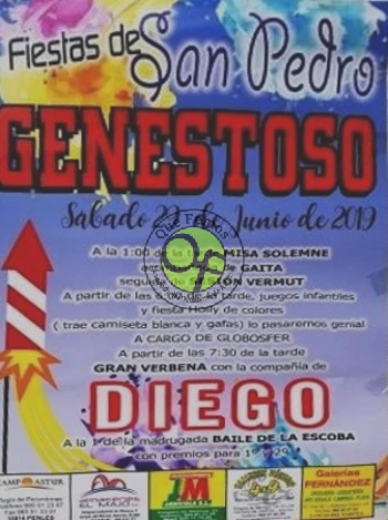 Fiesta de San Pedro 2019 en Genestoso