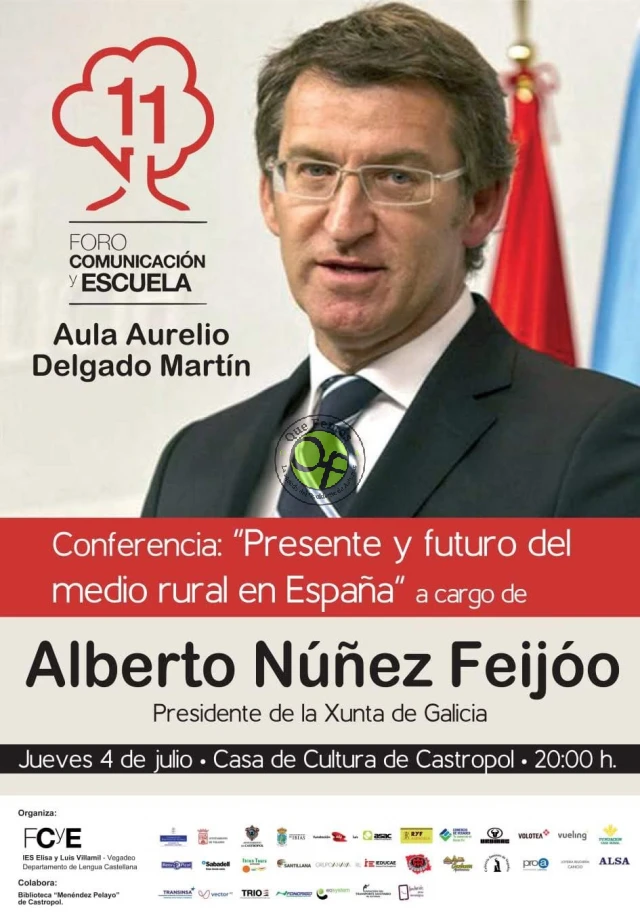 Conferencia de Núñez Feijóo en Castropol