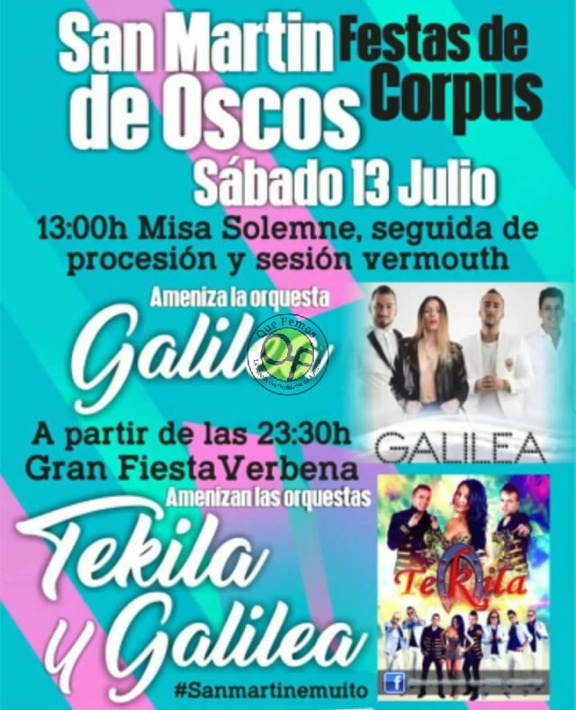 Festas de Corpus 2019 en Samartín de Oscos