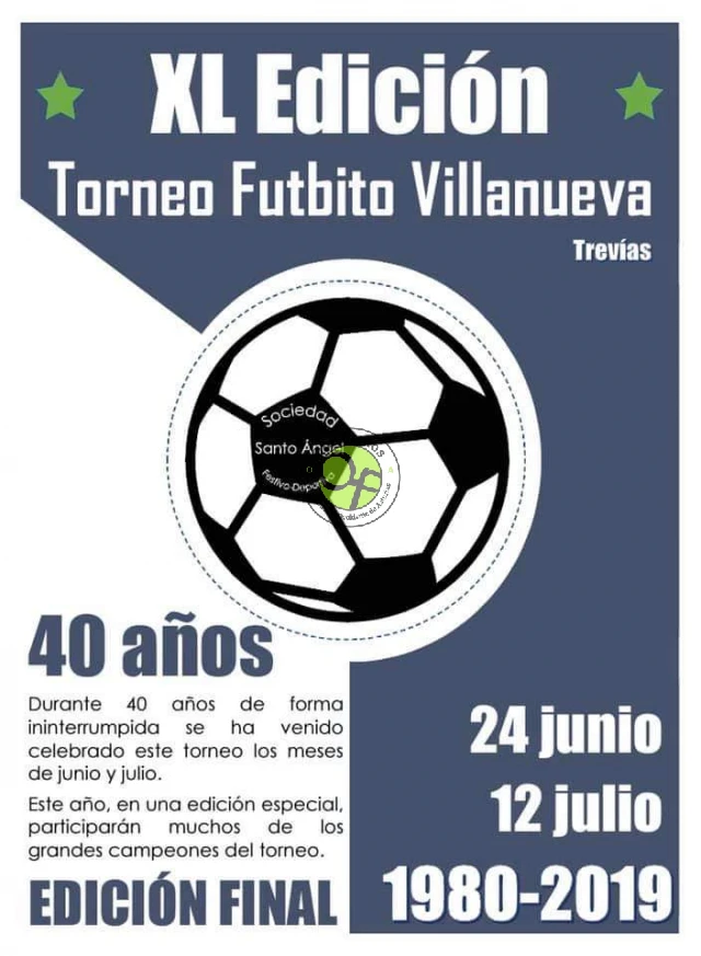 XL Torneo de Futbito de Villanueva de Trevías 2019