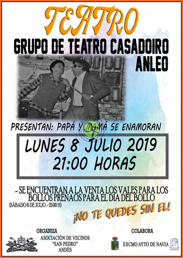 Teatro en Andés con Casadoiro: 