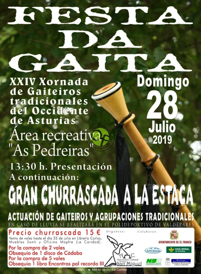 XXIV Xornada de Gaiteiros tradicionales del Occidente de Asturias 2019