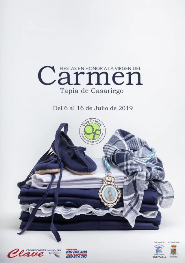 Fiestas del Carmen 2019 en Tapia de Casariego
