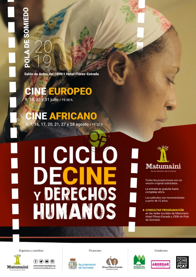 II Ciclo de Cine y Derechos Humanos 2019 en Somiedo