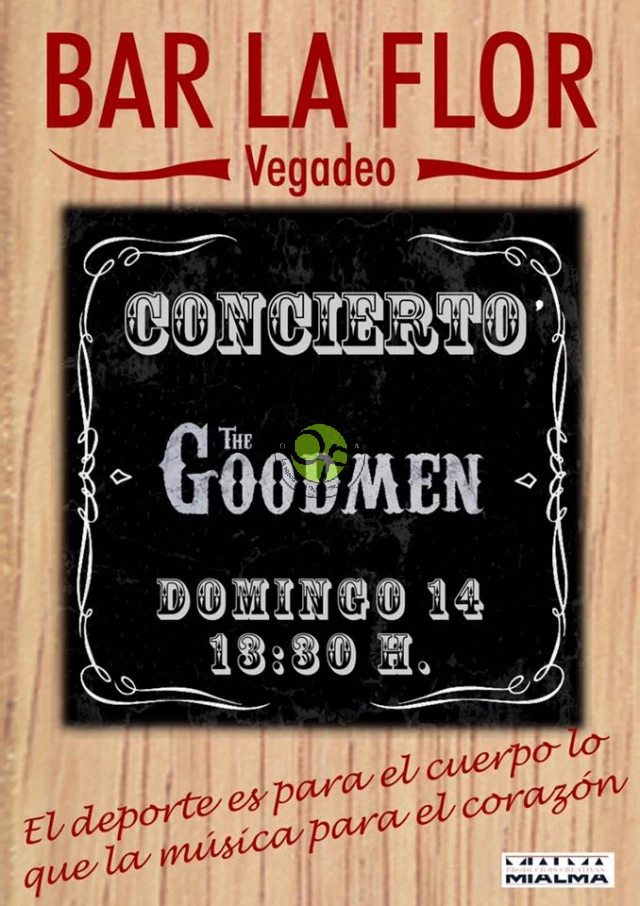 Concierto de The Goodmen en Vegadeo