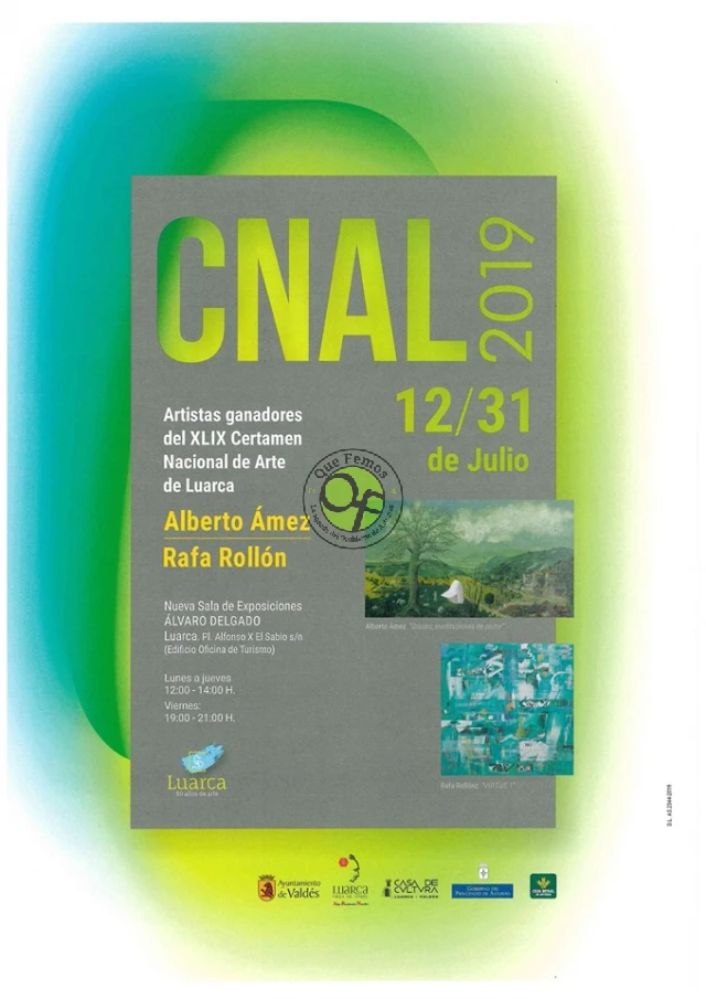Exposición de los ganadores del CNAL en Luarca