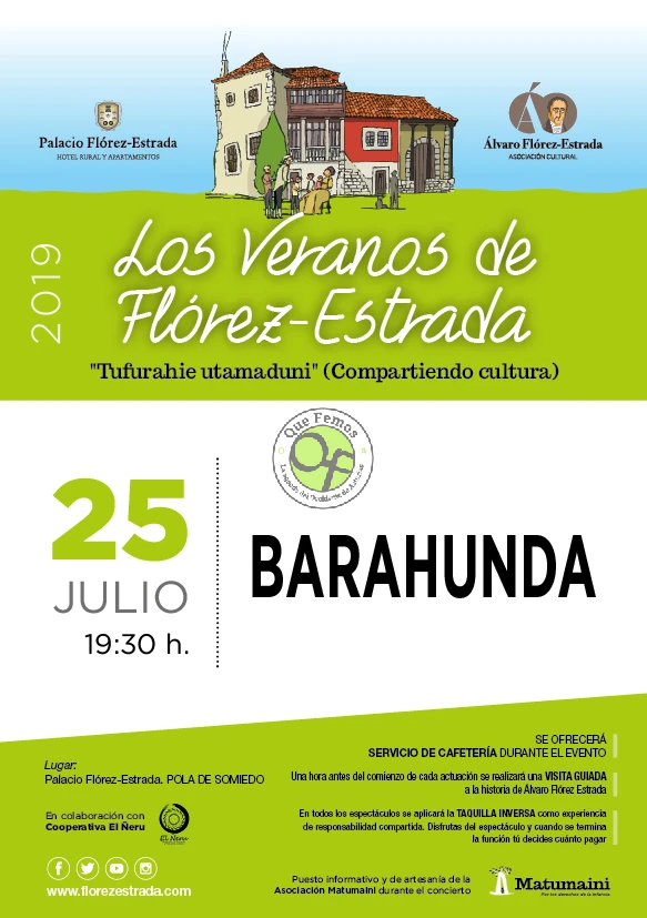 Concierto de Barahunda en el Palacio Flórez Estrada