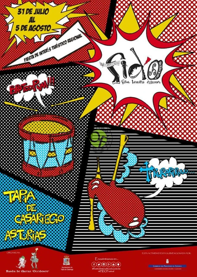 XXIII Festival Intercéltico d'Occidente FID'O 2019 en Tapia