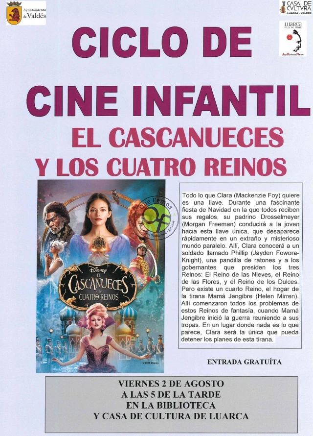 Cine infantil en Luarca: 