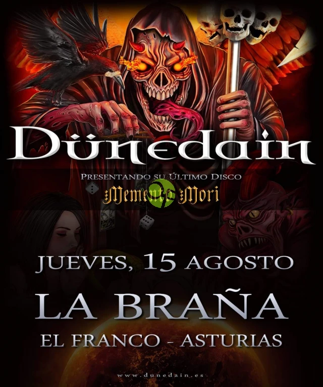 Gran concierto de la banda Dünedain, la propuesta de La Braña para el 15 de agosto