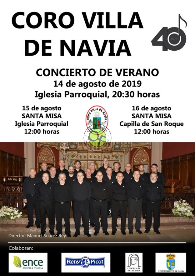 Concierto de Verano del Coro Villa de Navia