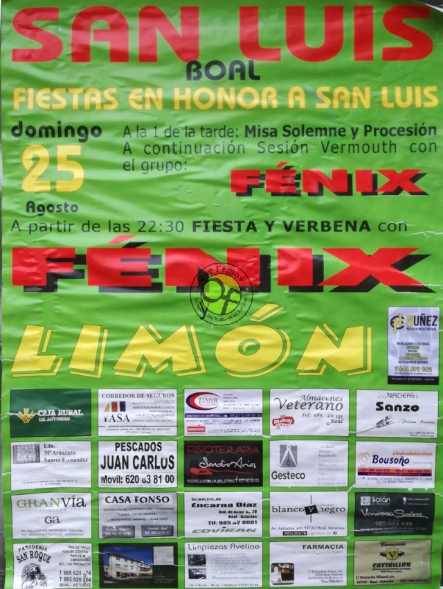 Fiestas de San Luis 2019 (Boal)