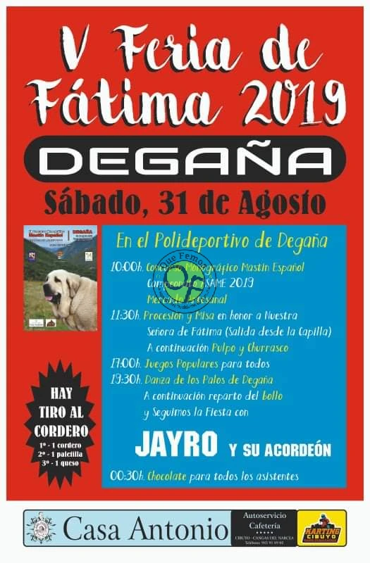 V Feria de Fátima en Degaña 2019