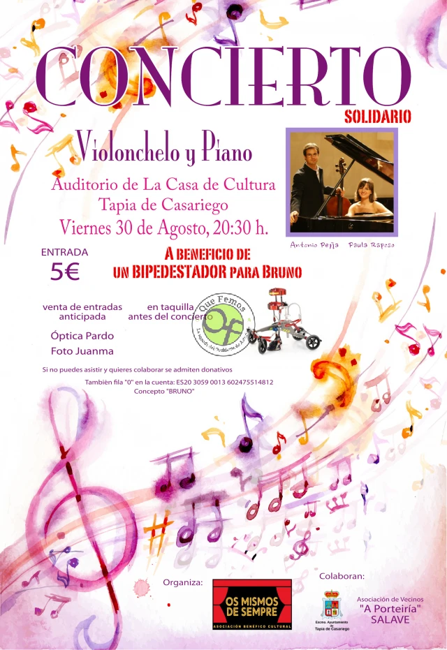 Concierto solidario en Tapia de Casariego