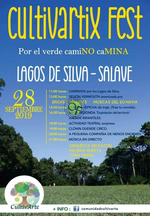 Cultivartix Fest 2019, caminata por los Lagos de Silva en Salave