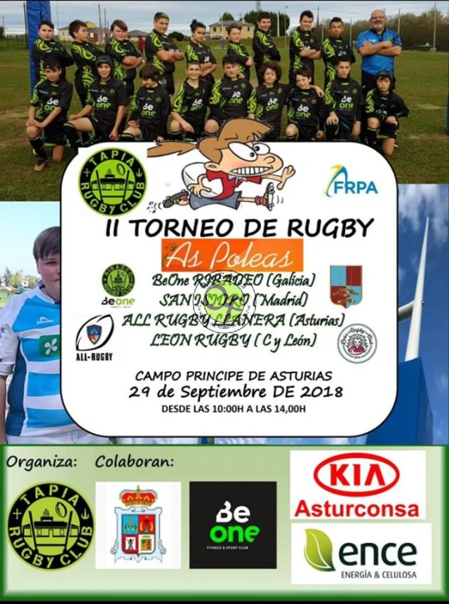 II Torneo de Rugby As Poleas 2019 en Tapia