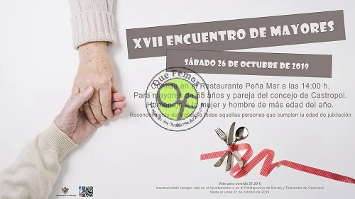 Castropol celebra el XVII Encuentro de Mayores 2019