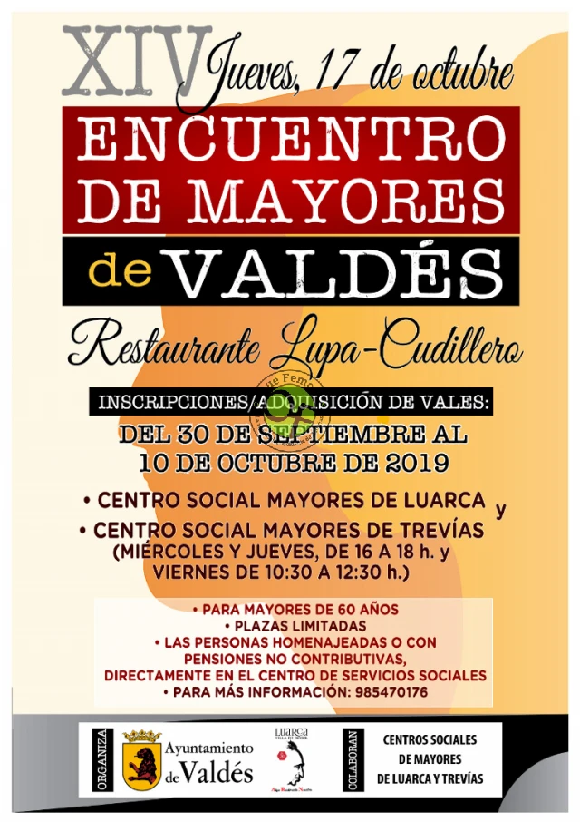 XIV Encuentro de Mayores de Valdés 2019