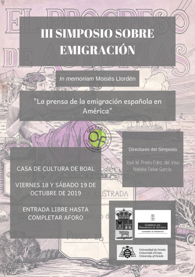 III Simposio sobre Emigración 2019 en Boal