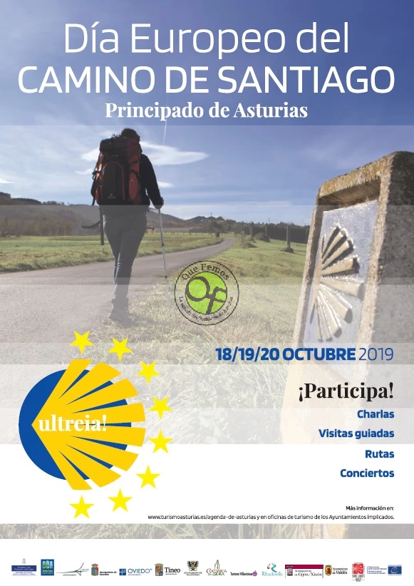 Valdés se suma al Día Europeo del Camino de Santiago 2019