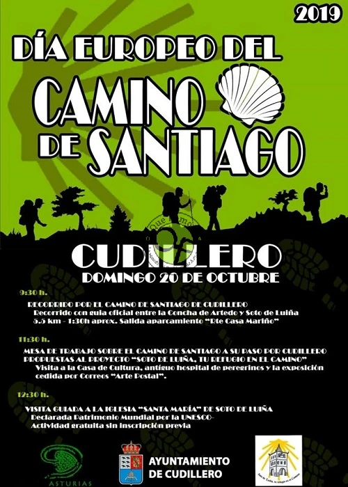 Cudillero también celebra el Día Internacional del Camino de Santiago 2019