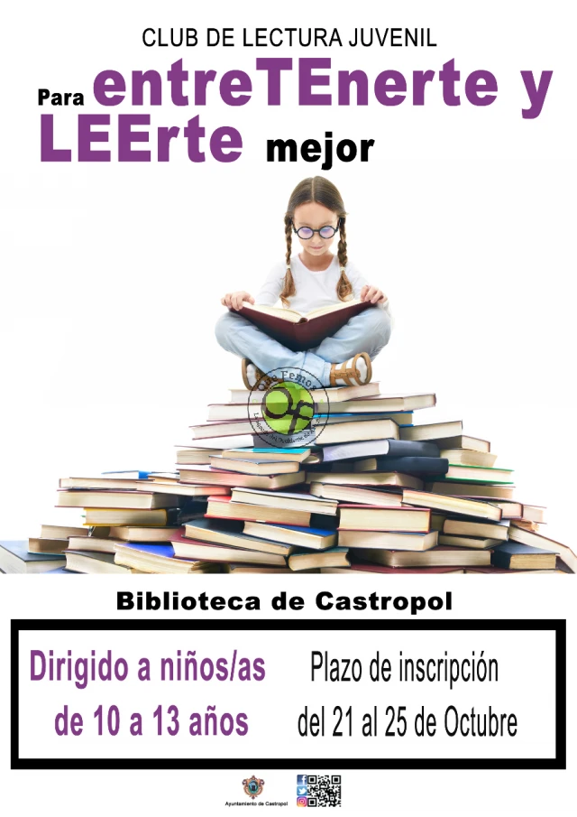 Club de Lectura Juvenil de la Biblioteca de Castropol: noviembre 2019
