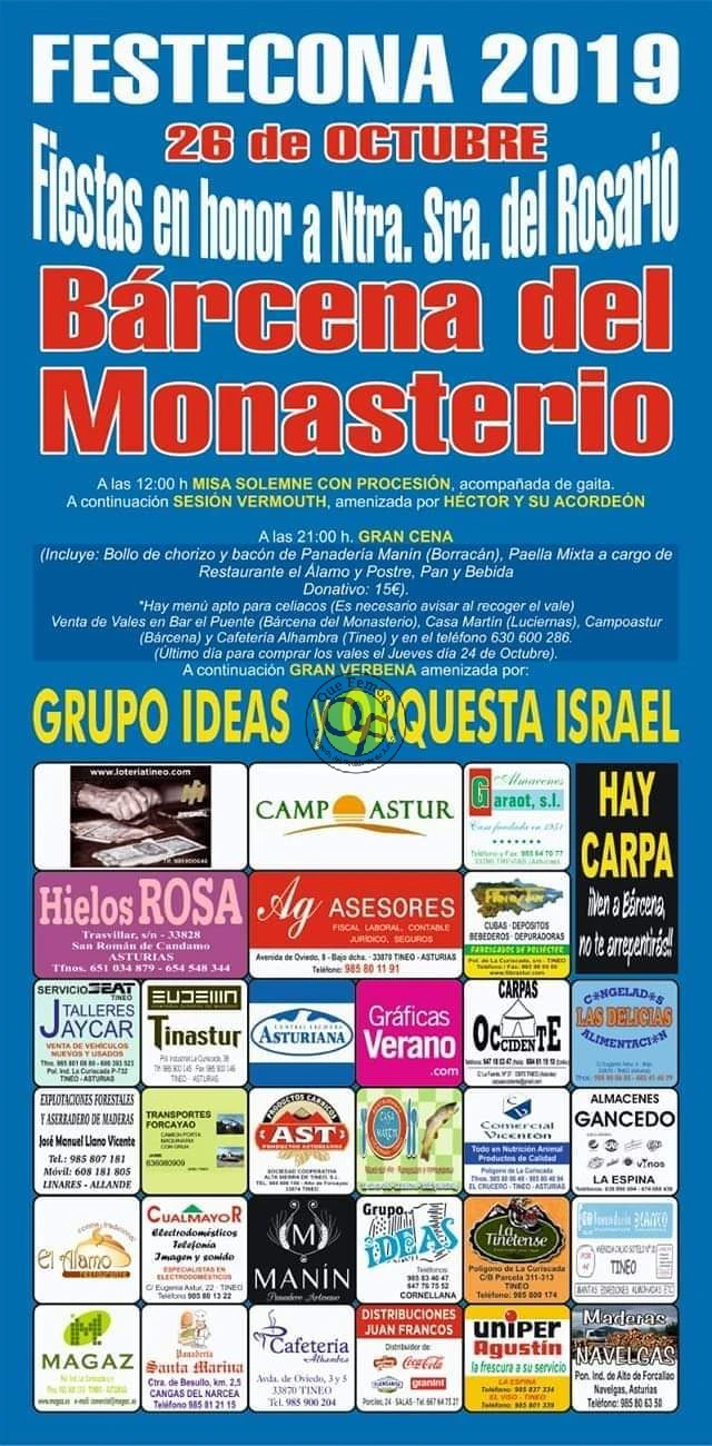 Fiestas del Rosario en Bárcena del Monasterio: Festecona 2019