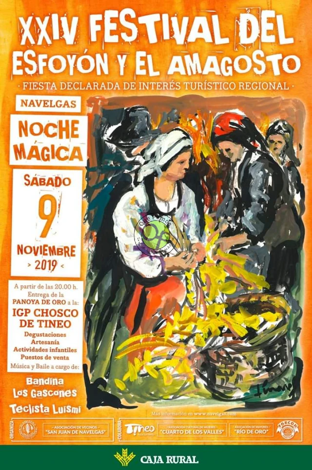 XXIV Festival del Esfoyón y Amagosto 2019 en Navelgas