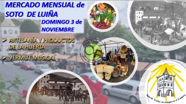 Mercado mensual de Soto de Luiña: noviembre 2019
