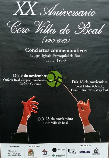 XX Aniversario del Coro Villa de Boal