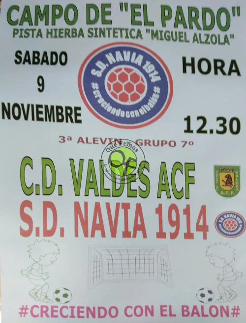 S.D. Navia 1914 vs C.D. Valdés ACF