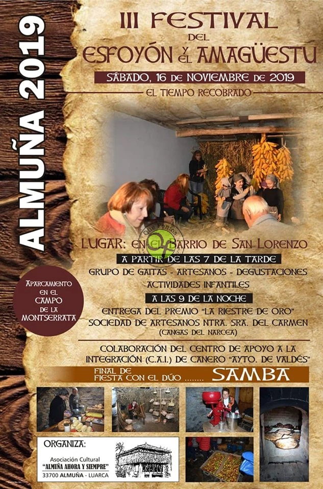 III Festival del Esfoyón y el Amagüestu 2019 en Almuña