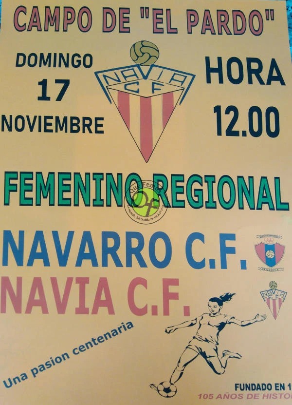 Navia C.F. Femenino vs Navarro C.F.
