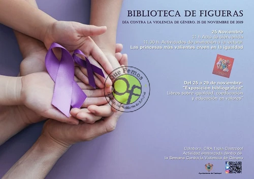 La Biblioteca de Figueras celebra el Día contra la violencia de género 2019
