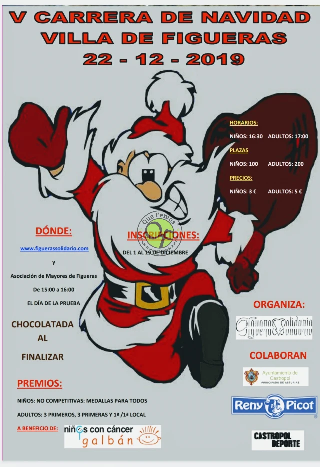 V Carrera de Navidad Villa de Figueras 2019
