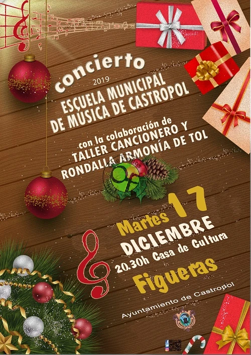 La Casa de Cultura de Figueras acoge el gran concierto de Navidad 2019