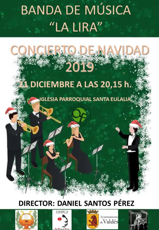 La Banda de Música La Lira ofrece un gran concierto de Navidad