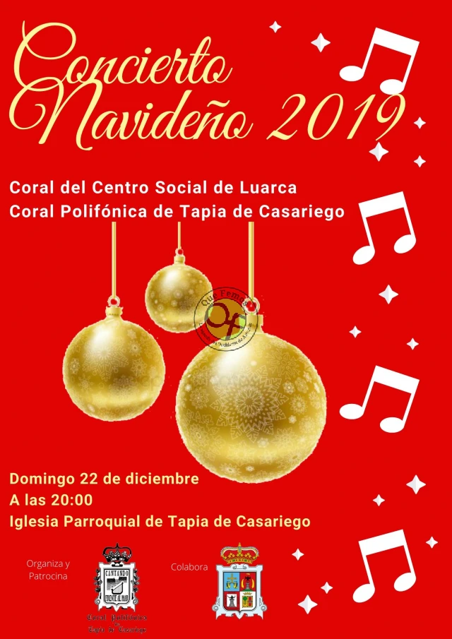 Concierto Navideño 2019 en Tapia de Casariego