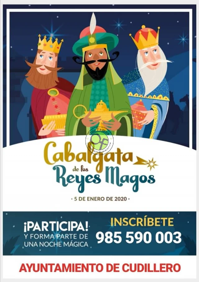 Participa en la gran Cabalgata de los Reyes Magos de Cudillero