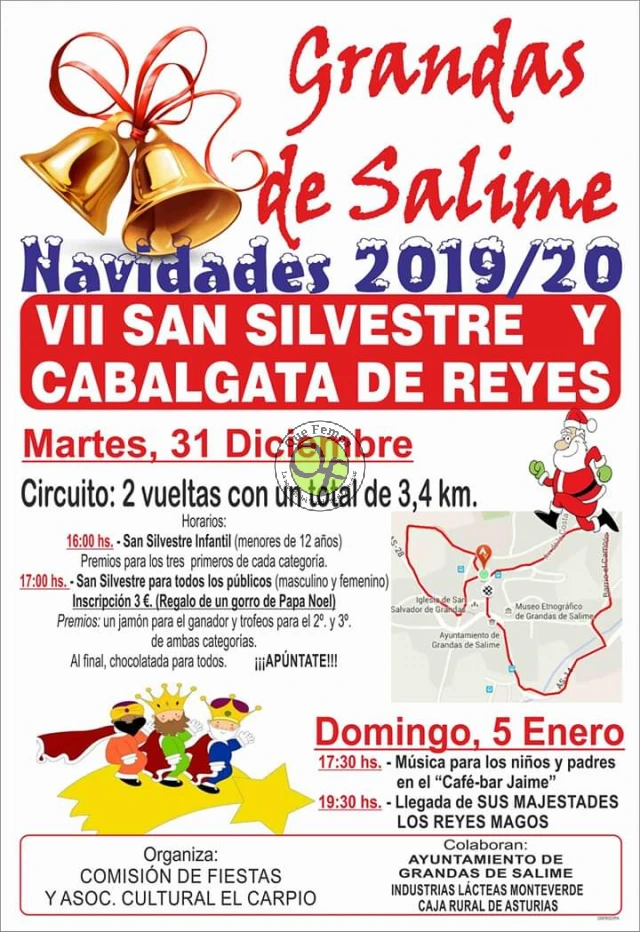 VII San Silvestre 2019 en Grandas de Salime