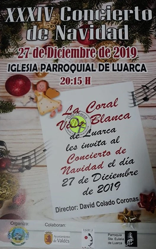 XXXIV Concierto de Navidad 2019 de la Coral Villa Blanca
