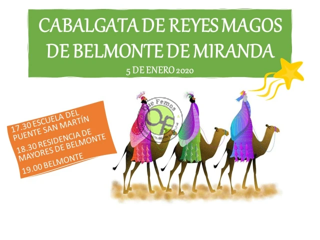 Cabalgata de los Reyes Magos 2020 en Belmonte de Miranda