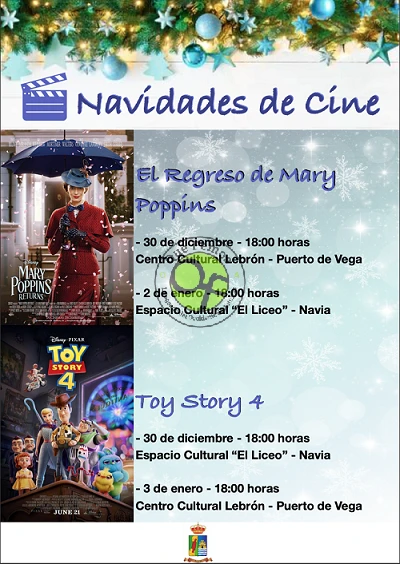 Navidad de Cine en Navia y Puerto de Vega