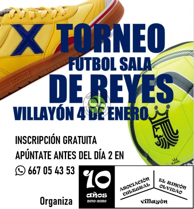 X Torneo de Fútbol Sala de Reyes 2020 en Villayón