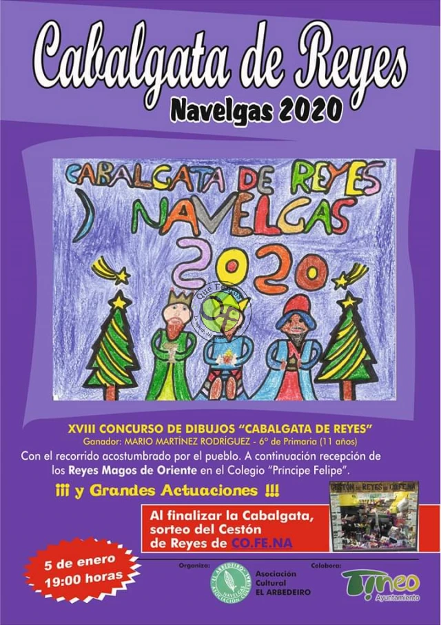 Cabalgata de los Reyes Magos 2020 en Navelgas