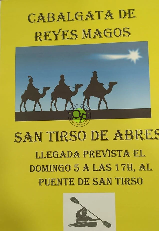 Cabalgata de los Reyes Magos 2020 en San Tirso de Abres
