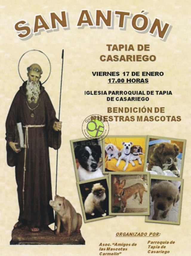 Fiesta de San Antón 2020 en Tapia de Casariego